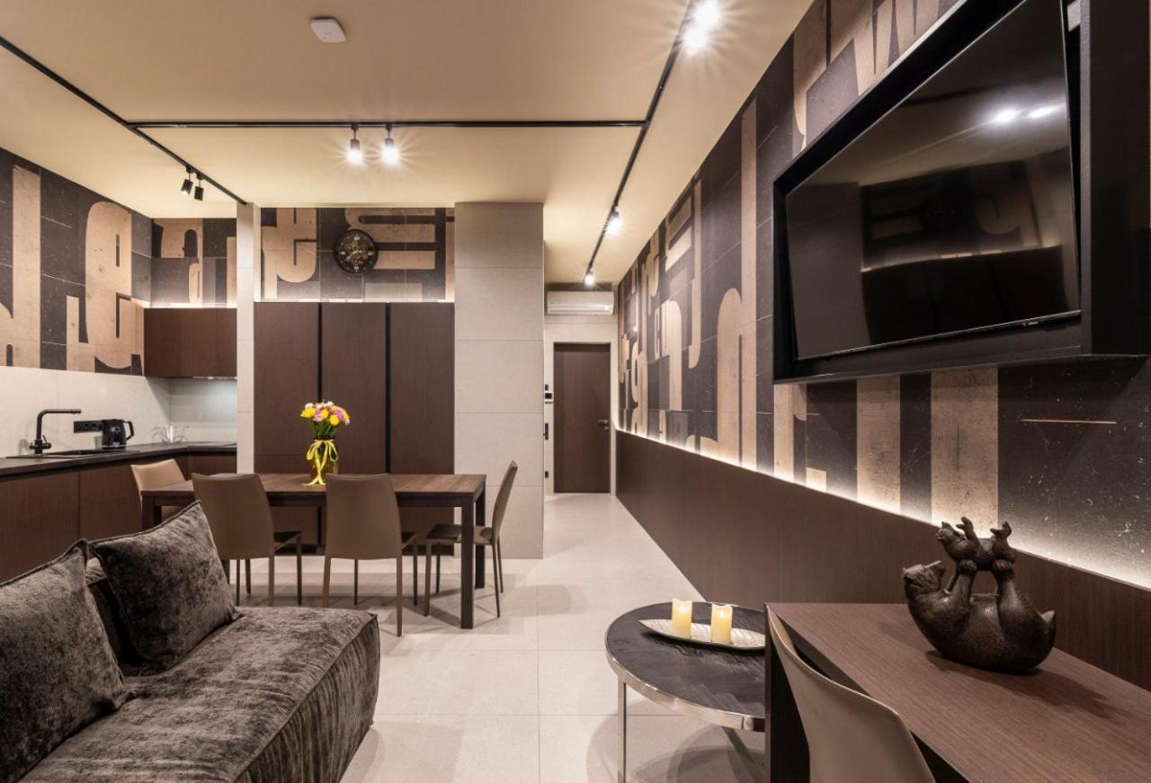 High Five Apartments, Most City Area Dnipro Ngoại thất bức ảnh